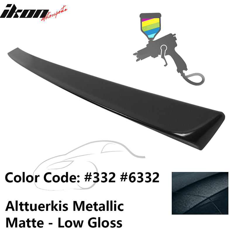 1995-2001 Mercedes Benz W210 Sedan ABT Style Rear Trunk Spoiler ABS