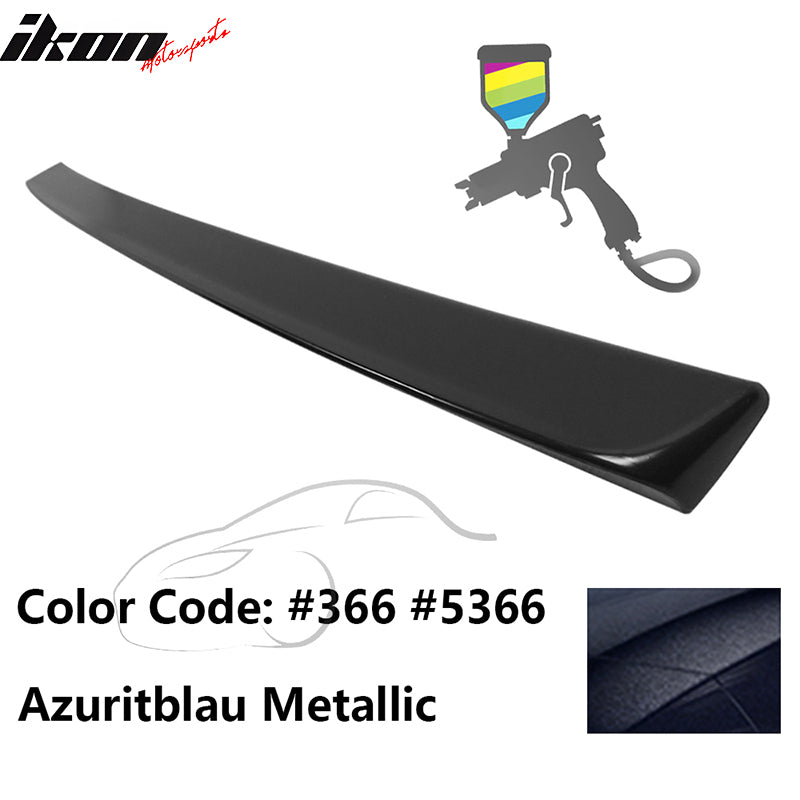 1995-2001 Mercedes Benz W210 Sedan ABT Style Rear Trunk Spoiler ABS