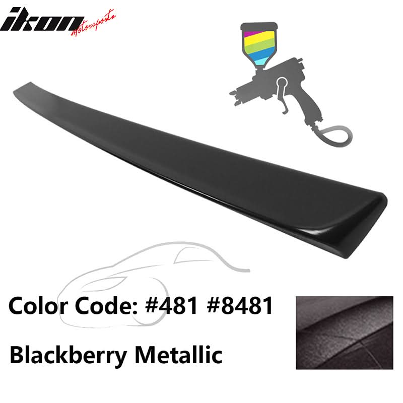 1995-2001 Mercedes Benz W210 Sedan ABT Style Rear Trunk Spoiler ABS