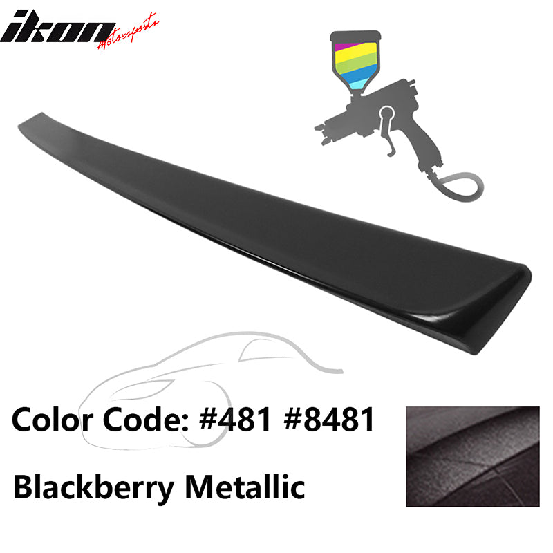 1995-2001 Mercedes Benz W210 Sedan ABT Style Rear Trunk Spoiler ABS