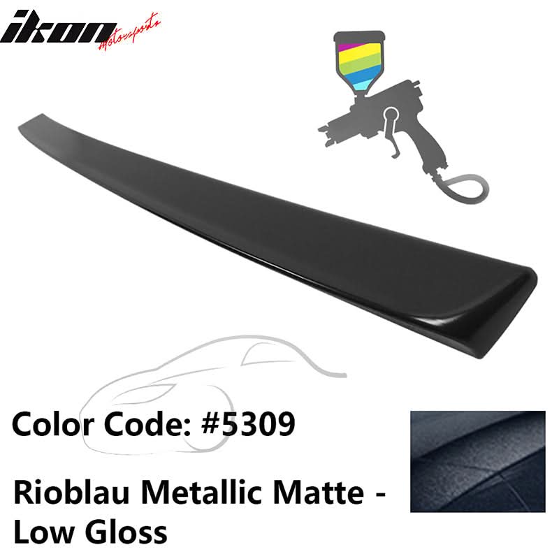 1995-2001 Mercedes Benz W210 Sedan ABT Style Rear Trunk Spoiler ABS