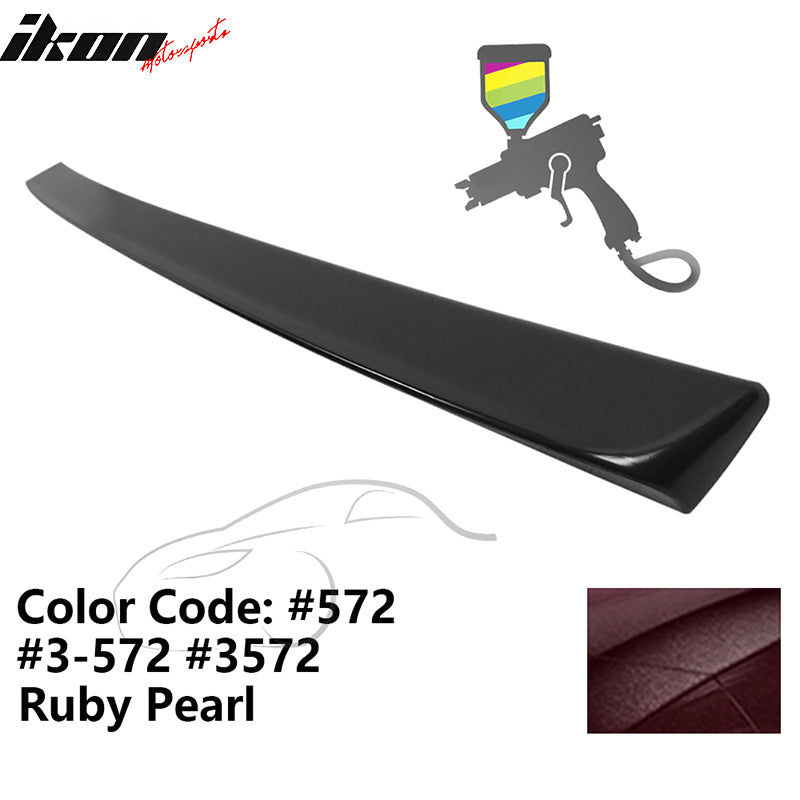 1995-2001 Mercedes Benz W210 Sedan ABT Style Rear Trunk Spoiler ABS