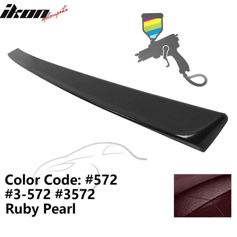 1995-2001 Mercedes Benz W210 Sedan ABT Style Rear Trunk Spoiler ABS