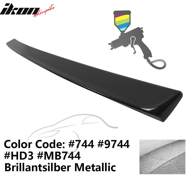 1995-2001 Mercedes Benz W210 Sedan ABT Style Rear Trunk Spoiler ABS