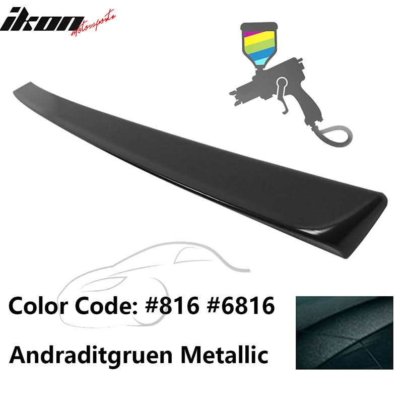 1995-2001 Mercedes Benz W210 Sedan ABT Style Rear Trunk Spoiler ABS