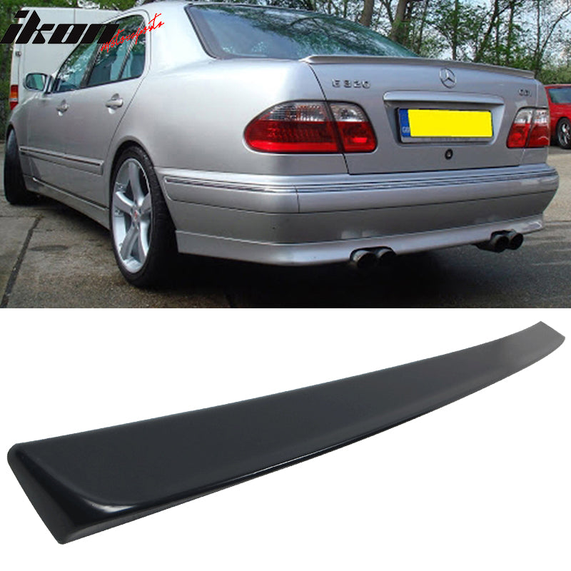 1995-2001 Mercedes Benz W210 Sedan ABT Style Rear Trunk Spoiler ABS