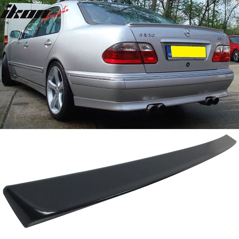 1995-2001 Mercedes Benz W210 Sedan ABT Style Rear Trunk Spoiler ABS