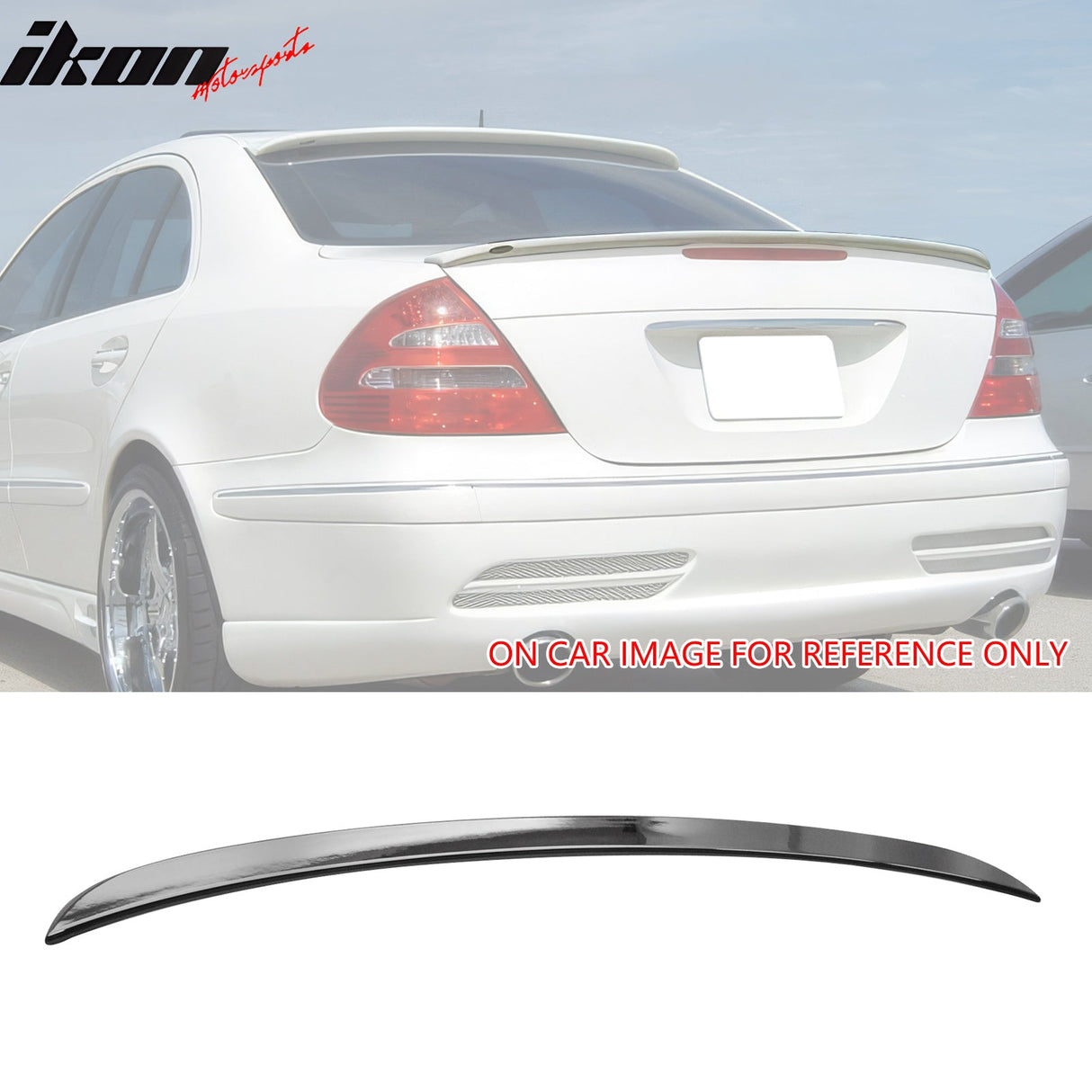 2003-2009 Mercedes Benz W211 4D TL Type Trunk Spoiler ABS