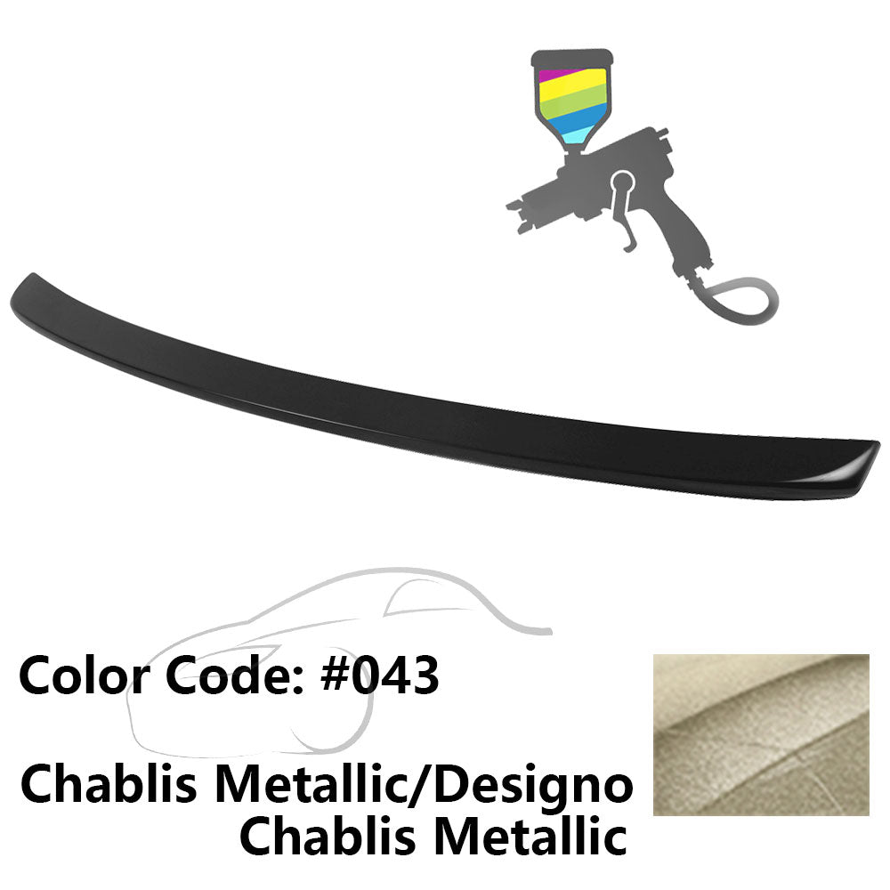 2003-2009 Mercedes Benz W211 4D TL Type Trunk Spoiler ABS