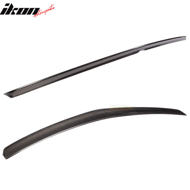 2010-2016 Benz E-Class W212 Sedan A Style Carbon Fiber Trunk Spoiler