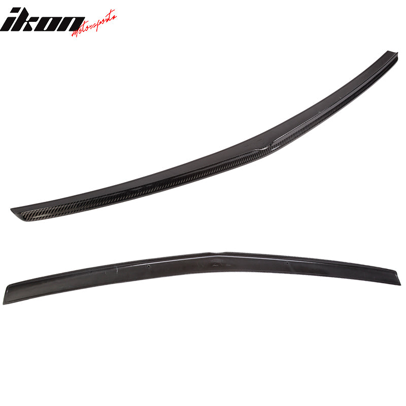 2010-2016 Benz E-Class W212 Sedan A Style Carbon Fiber Trunk Spoiler