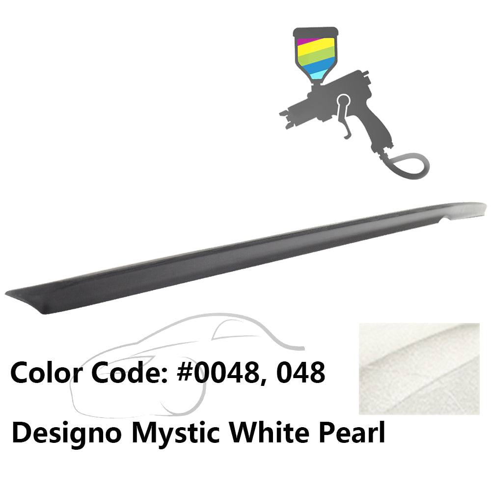 2010-2016 Mercedes Benz W212 Sedan AMG Style Rear Trunk Spoiler ABS