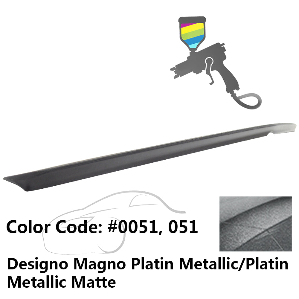 2010-2016 Mercedes Benz W212 Sedan AMG Style Rear Trunk Spoiler ABS