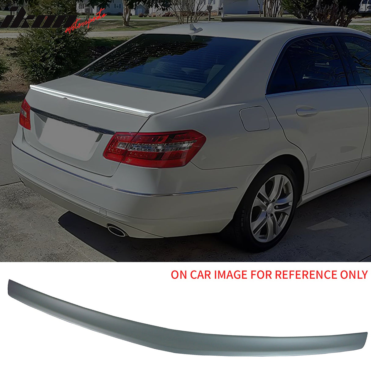 2010-2016 Benz E-Class W212 Sedan AMG Style Painted #775 Trunk Spoiler
