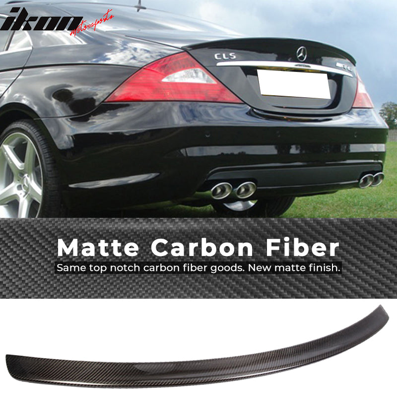 2005-2010 Benz W219 CLS350 CLS500 CLS550 AMG Style CF Trunk Spoiler