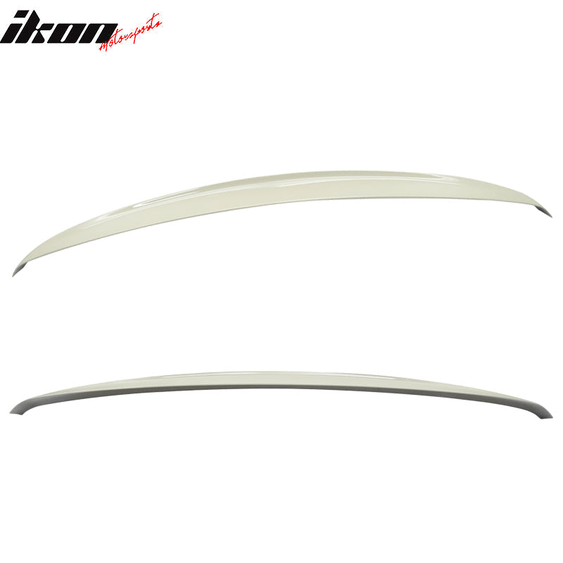 Fits 07-13 S Class W221 Trunk Spoiler & Roof Wing #650 Cirrus White