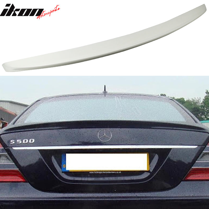 2007-2013 Benz S-Class W221 4Door AMG Style Rear Trunk Spoiler ABS