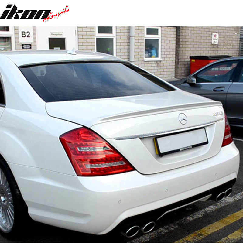 2007-2013 Benz S-Class W221 4Door AMG Style Rear Trunk Spoiler ABS