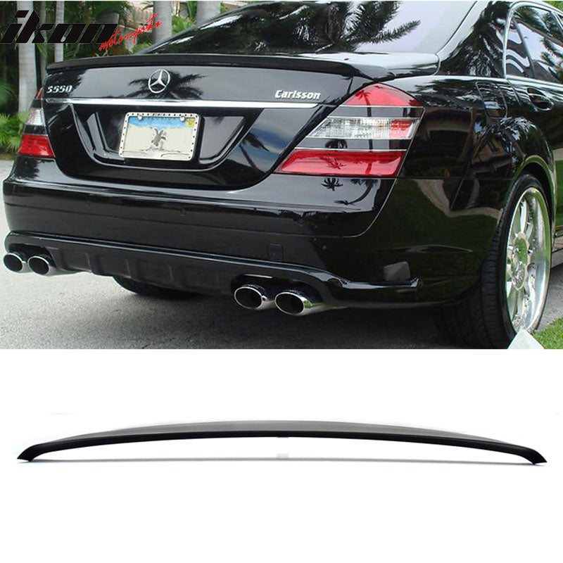 2007-2013Â Mercedes-Benz W221 S-Class AMG Style Unpainted Trunk Spoiler