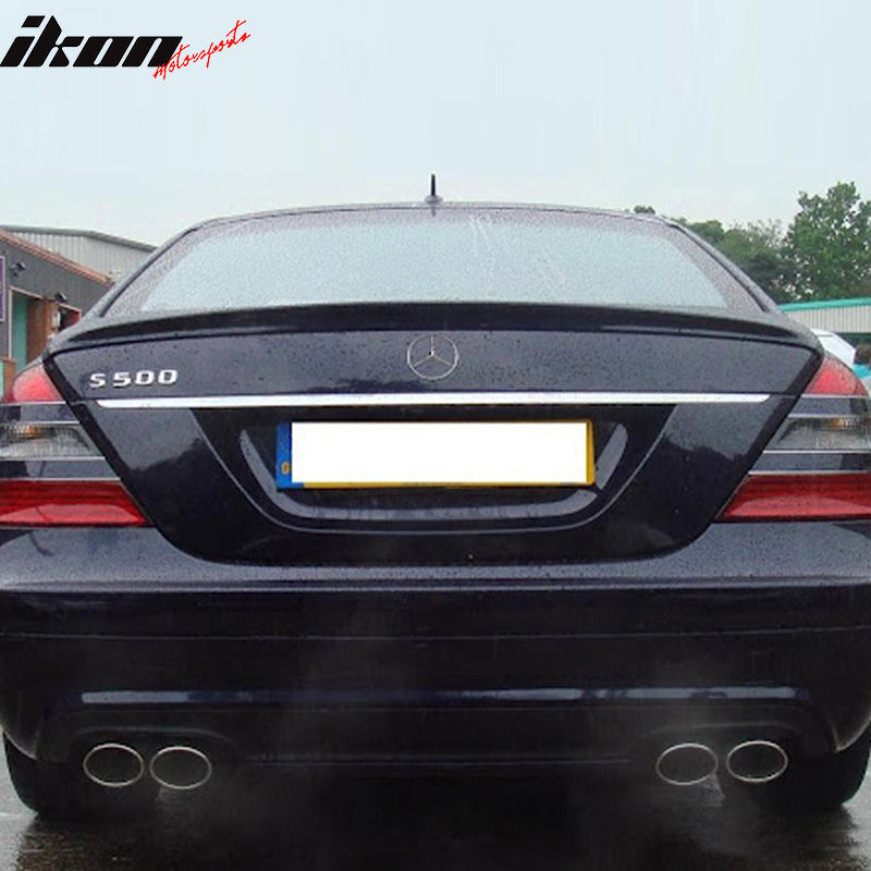 2007-2013 Benz S-Class W221 4Door AMG Style Rear Trunk Spoiler ABS