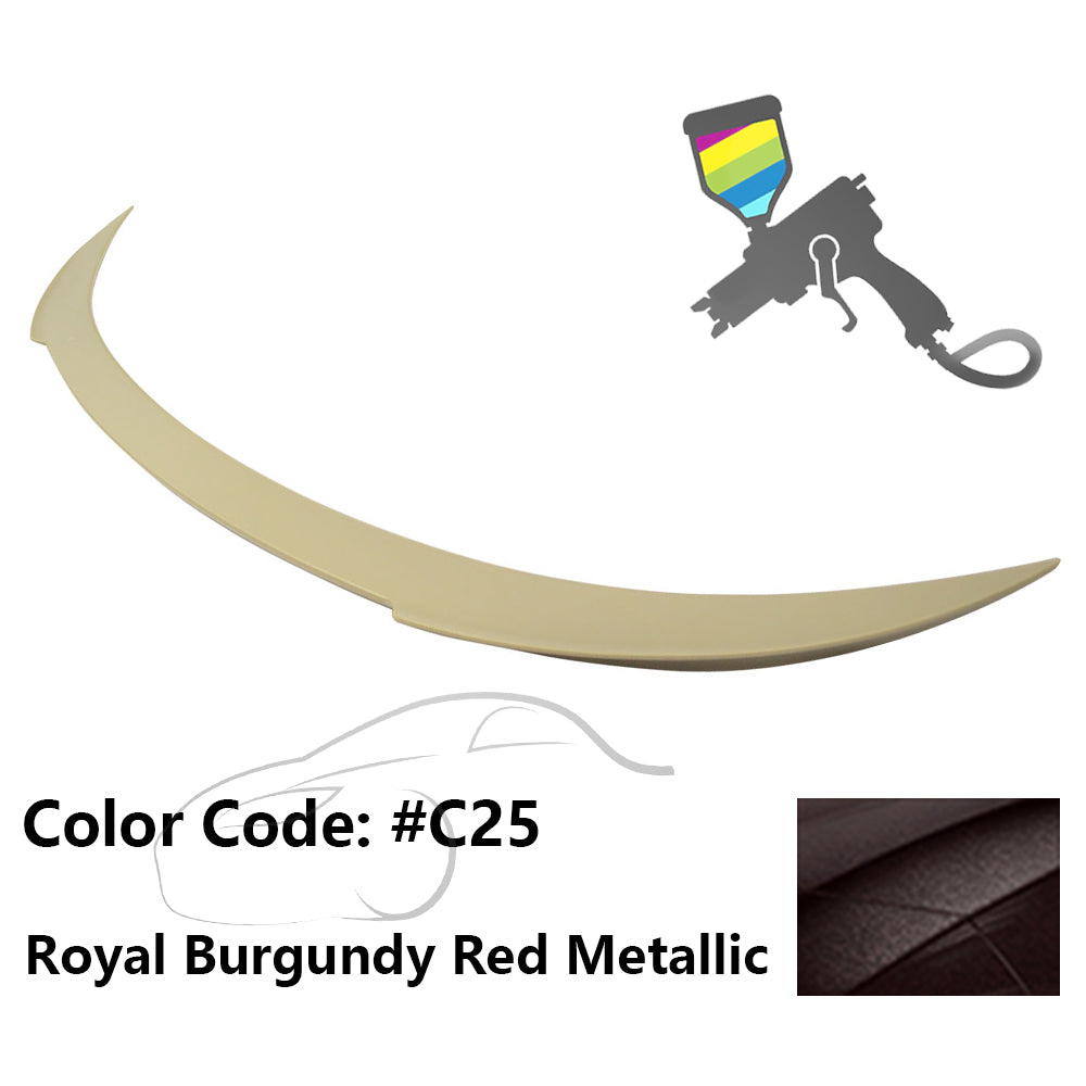 2012-2018 BMW 6 Series F12 Convertible V Style Trunk Spoiler Wing ABS