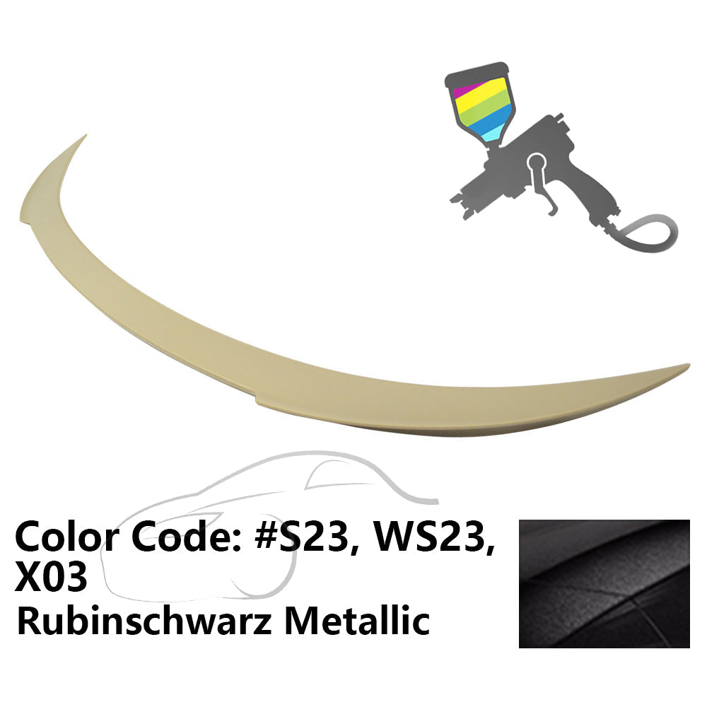 2012-2018 BMW 6 Series F12 Convertible V Style Trunk Spoiler Wing ABS