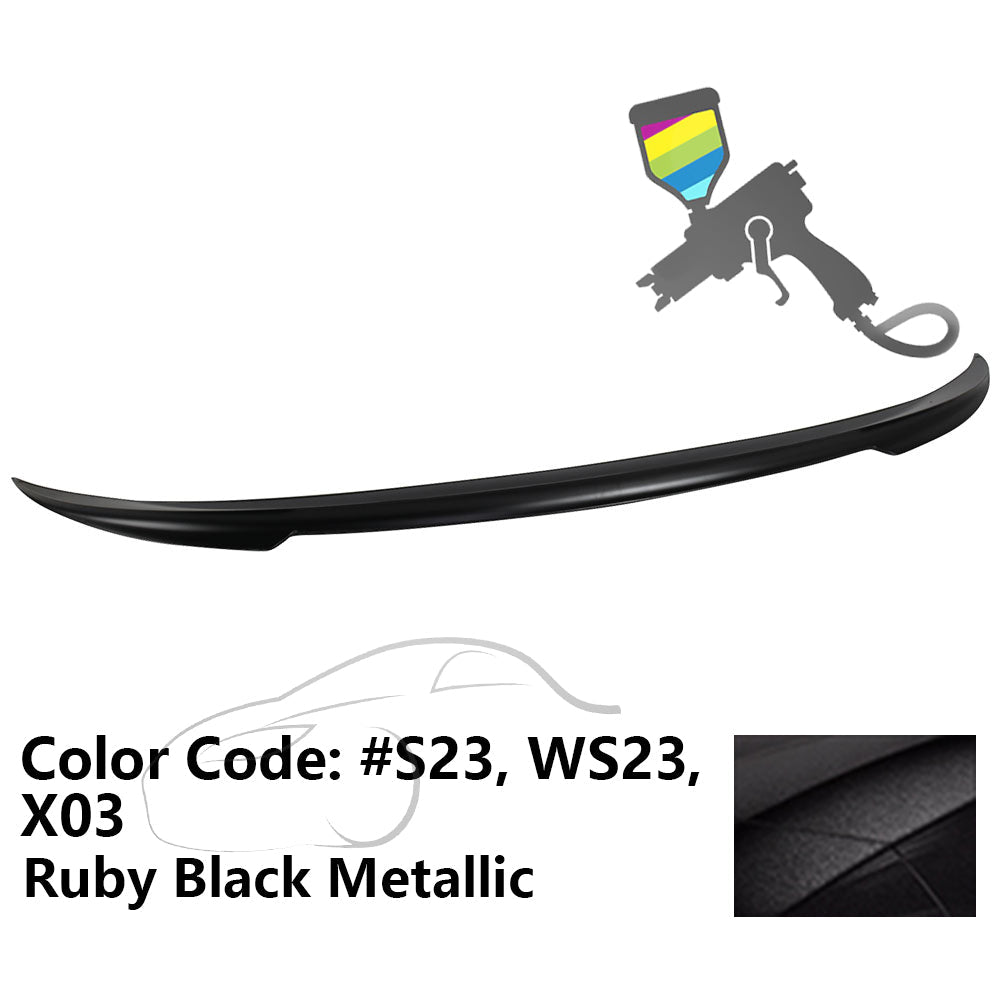 2012-2019 BMW F13 6 Series Coupe V Style Rear Trunk Spoiler Wing ABS