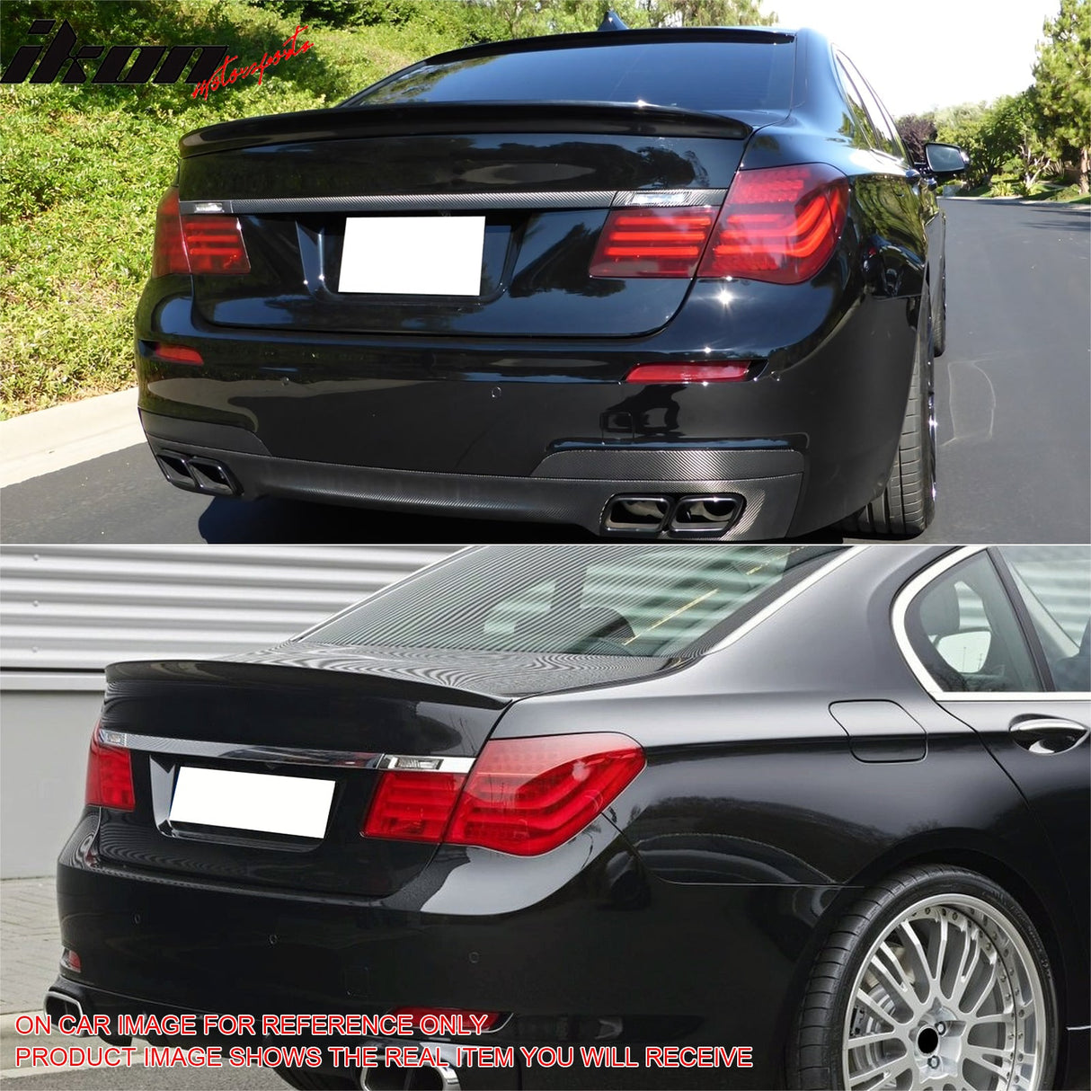 2009-2015 BMW F01 7 Series AC Style Trunk Spoiler ABS