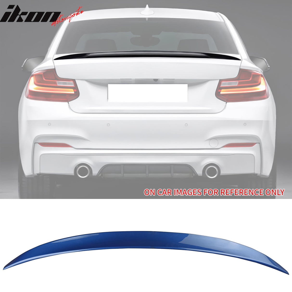 2014-2021 BMW F22 2 Series Coupe Performance Style Trunk Spoiler ABS