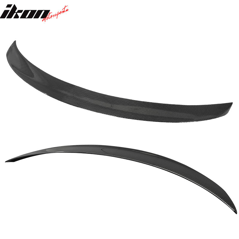 2013-2018 Benz CLA C117 Sedan P Style Carbon Fiber CF Trunk Spoiler