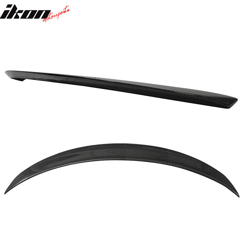 2013-2018 Benz CLA C117 Sedan P Style Carbon Fiber CF Trunk Spoiler