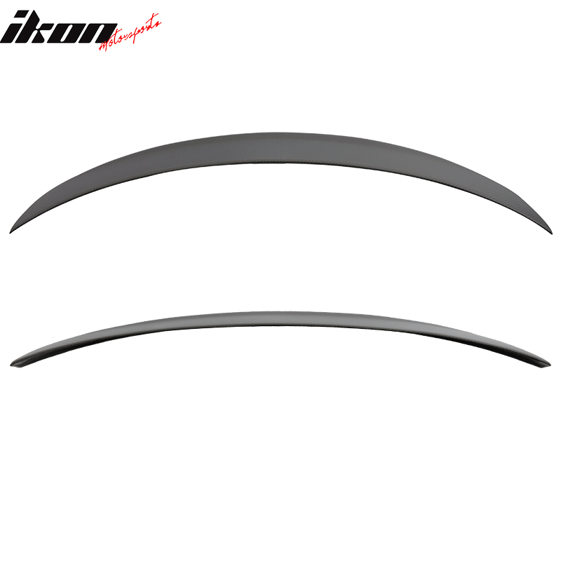 2013-2018 Benz CLA C117 Sedan P Style Carbon Fiber CF Trunk Spoiler