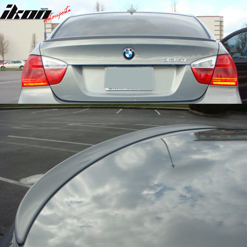 2006-2011 BMW E90 3 Series Sedan M3 Style Rear Trunk Spoiler ABS
