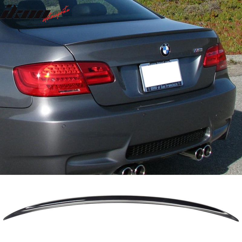 2007-2013 BMW E92 3 Series Coupe M3 Style Trunk Spoiler ABS