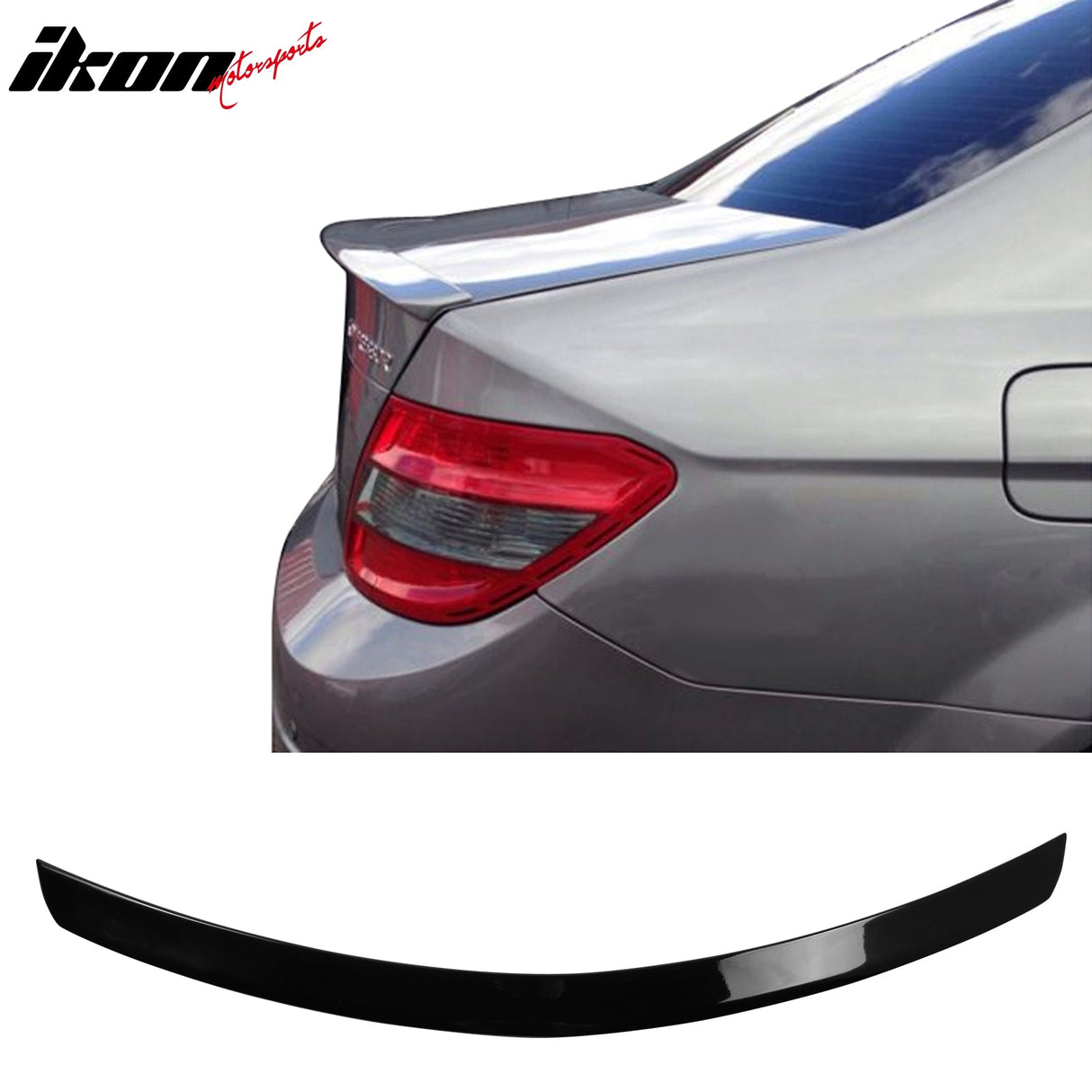 2008-2014 Mercedes Benz C-Class W204 AMG Style Trunk Spoiler