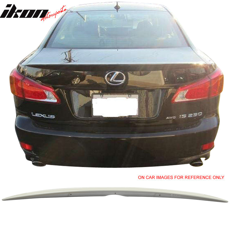 2006-2013 Lexus IS250 IS350 ISF Sedan Saloon Trunk Spoiler Wing ABS