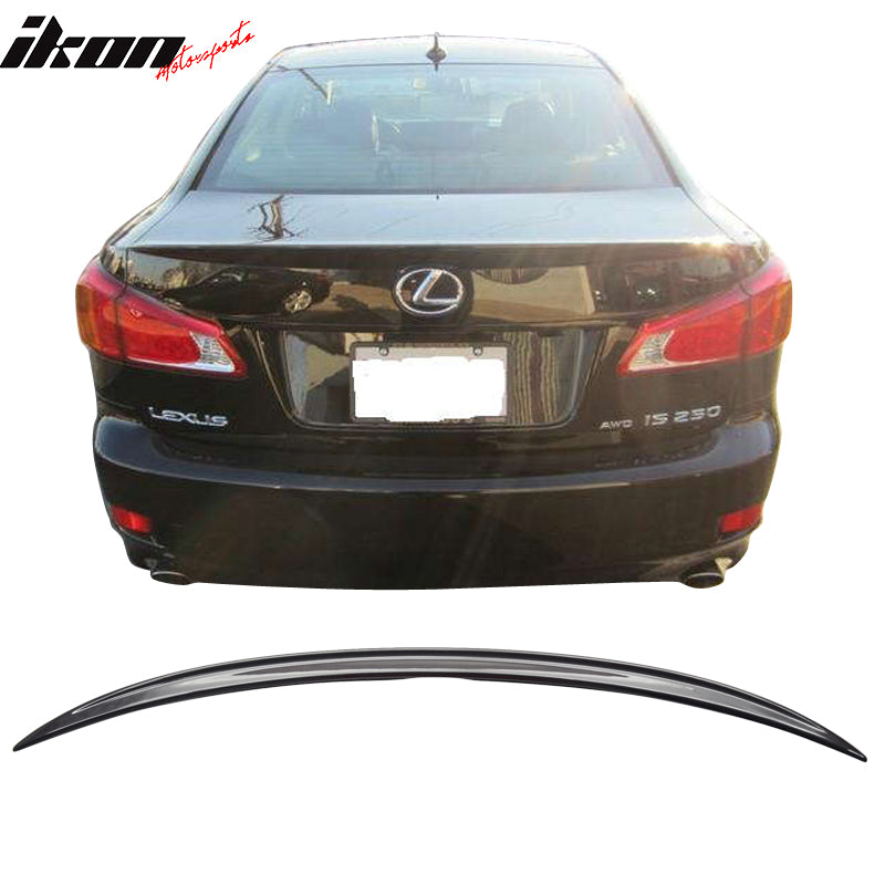 2006-2013 Lexus IS250 IS350 ISF Sedan Saloon Trunk Spoiler Wing ABS