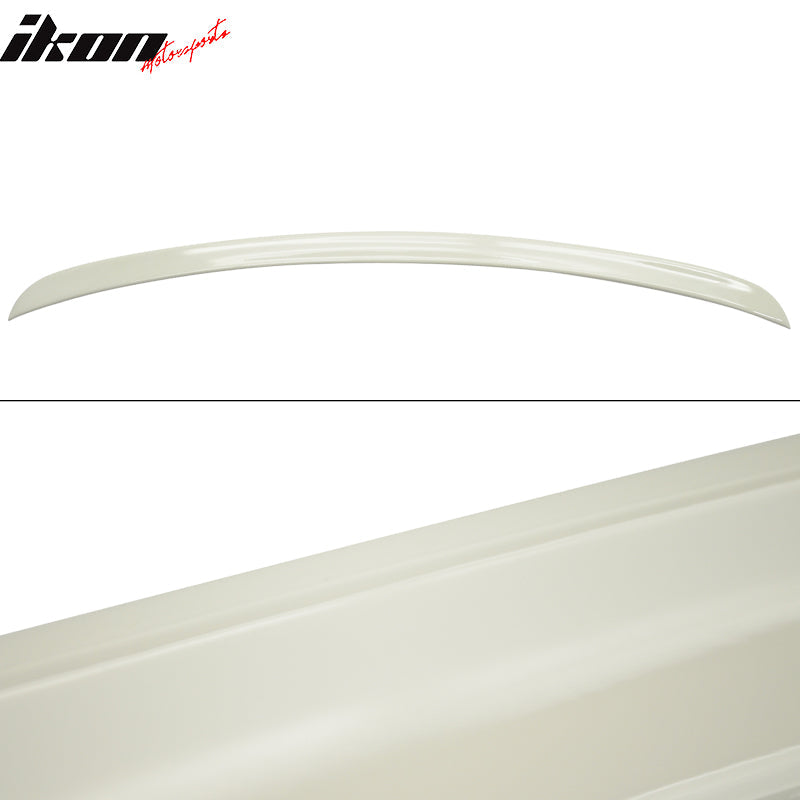 2003-2009 Benz W211 Rear Trunk Spoiler Painted #650 Arctic White