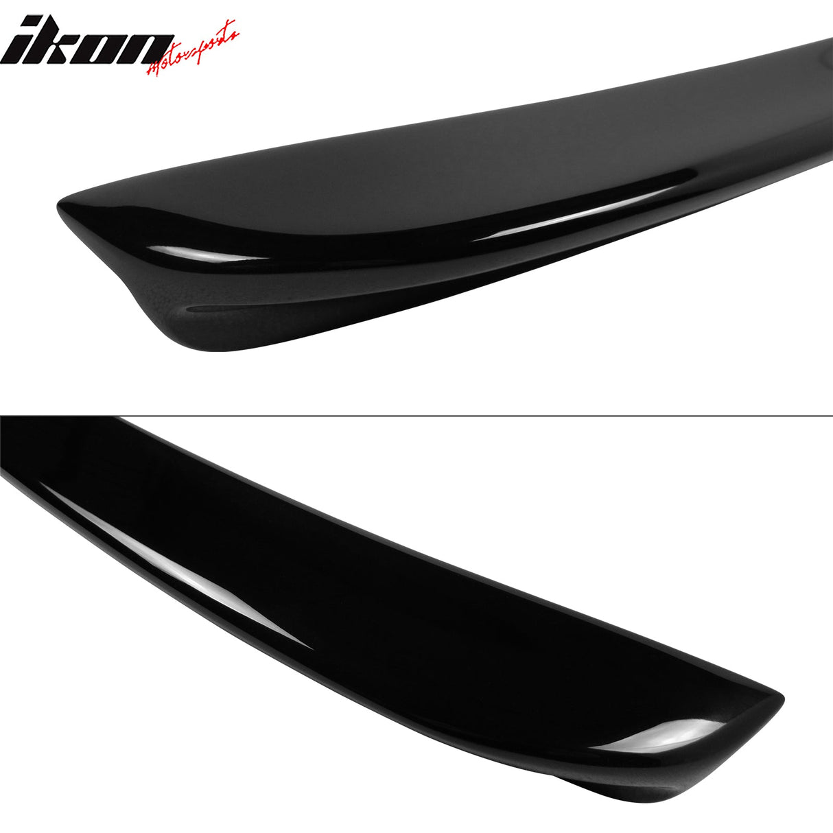 Fits 03-05 W211 Trunk Spoiler & L Type Roof Wing #040 Black