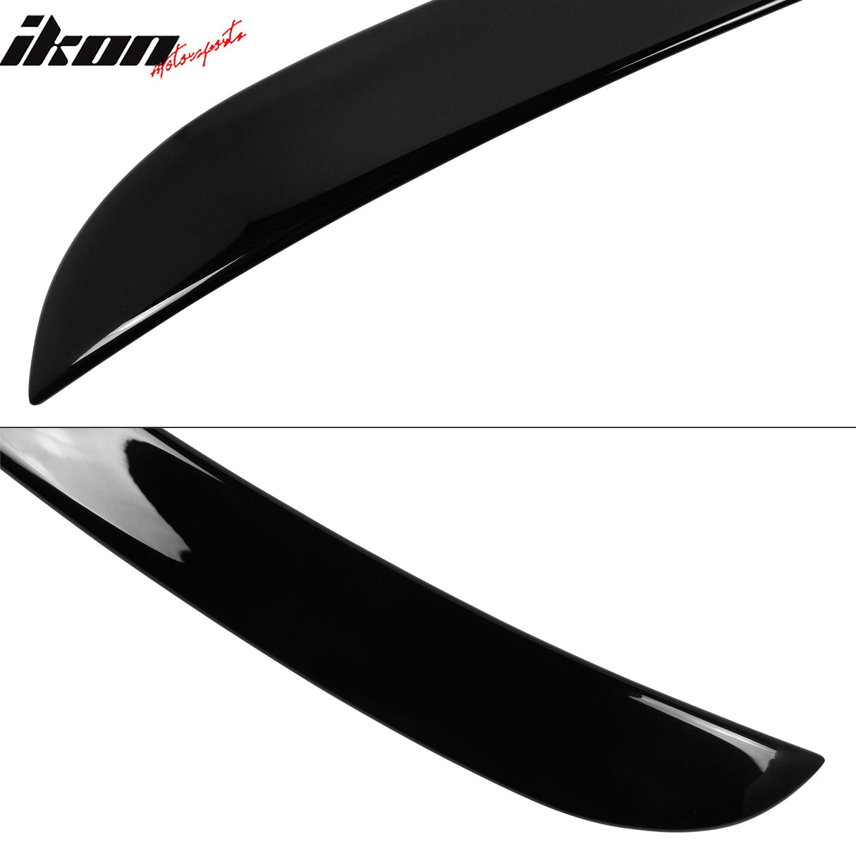 Fits 03-05 W211 Trunk Spoiler & L Type Roof Wing #040 Black