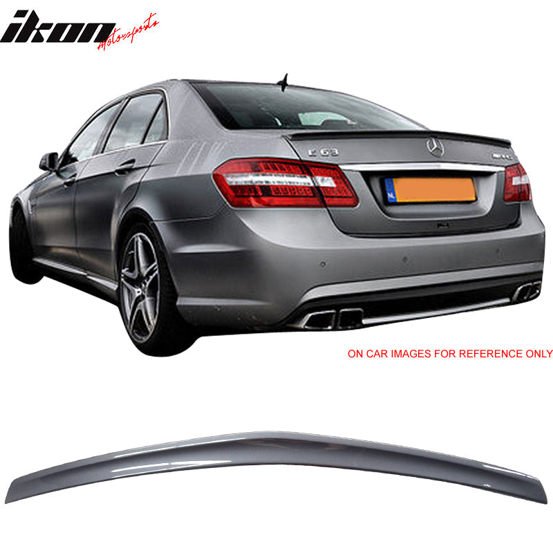 2010-2016 Mercedes Benz W212 Sedan AMG Style Rear Trunk Spoiler ABS