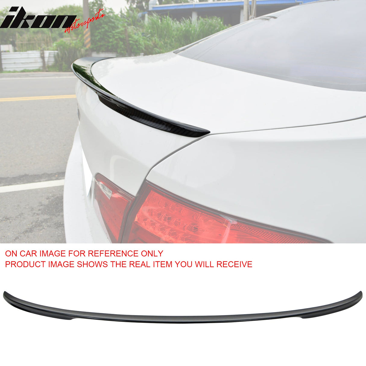 2011-2016 BMW 5 Series F10 4Dr Sedan P Style Trunk Spoiler Wing ABS