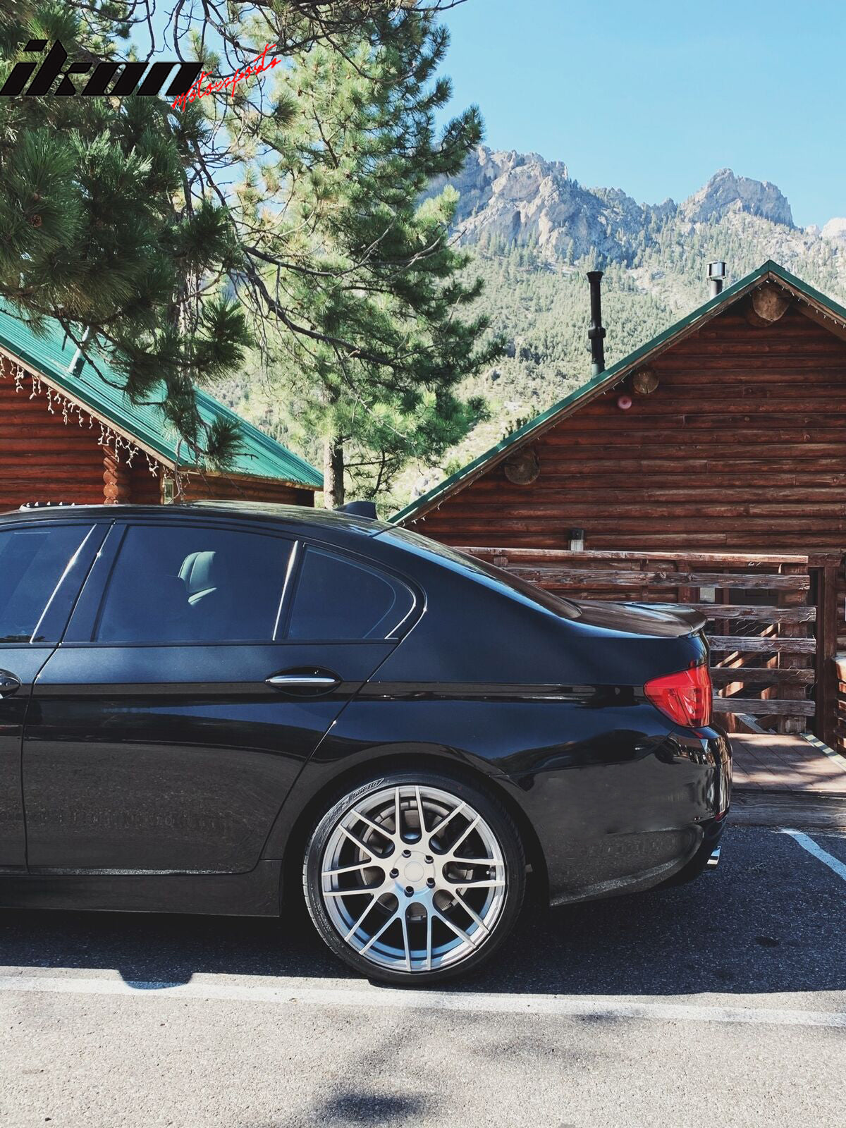 2011-2016 BMW 5 Series F10 4Dr Sedan P Style Trunk Spoiler Wing ABS