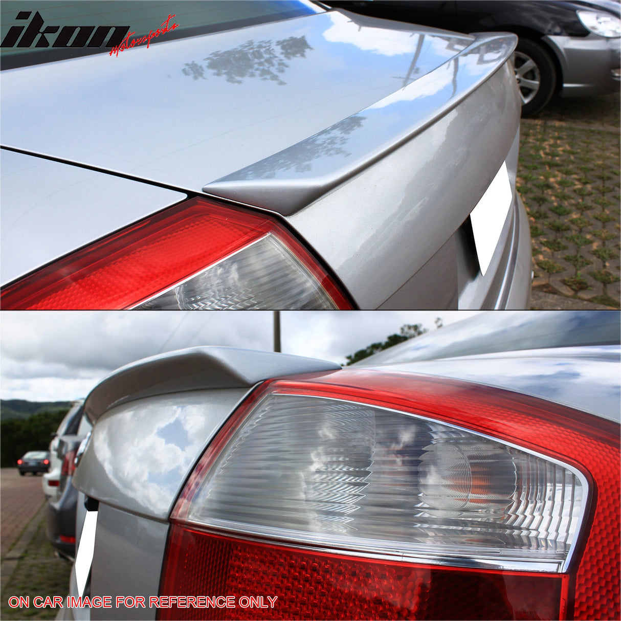 2002-2005 Audi A4 B6 Sedan ABT Style Painted #LY9B Black Trunk Spoiler