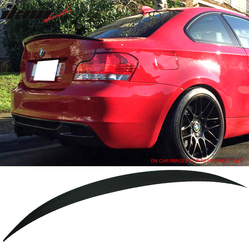 2007-2013 BMW E82 1 Series Coupe Performance Style Trunk Spoiler ABS
