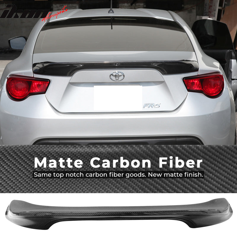 2013-2020 Scion FRS/Subaru BRZ/Toyota 86 Carbon CF Trunk Spoiler Wing