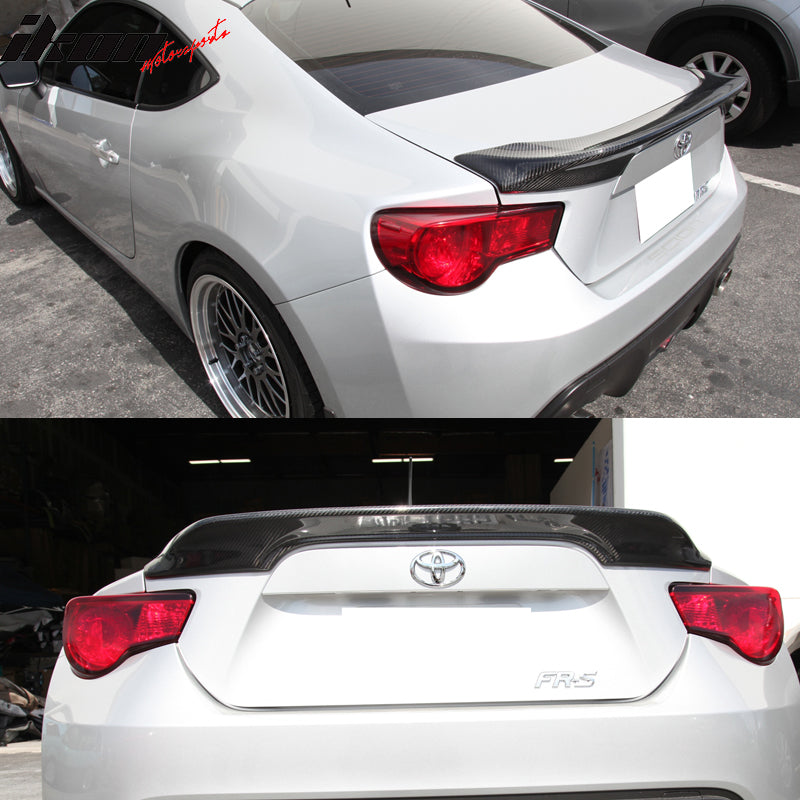 2013-2020 Scion FRS/Subaru BRZ/Toyota 86 Carbon CF Trunk Spoiler Wing