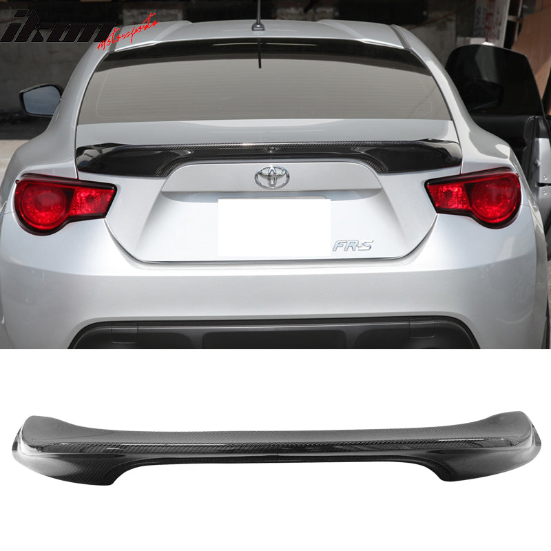 2013-2020 Scion FRS/Subaru BRZ/Toyota 86 Carbon CF Trunk Spoiler Wing