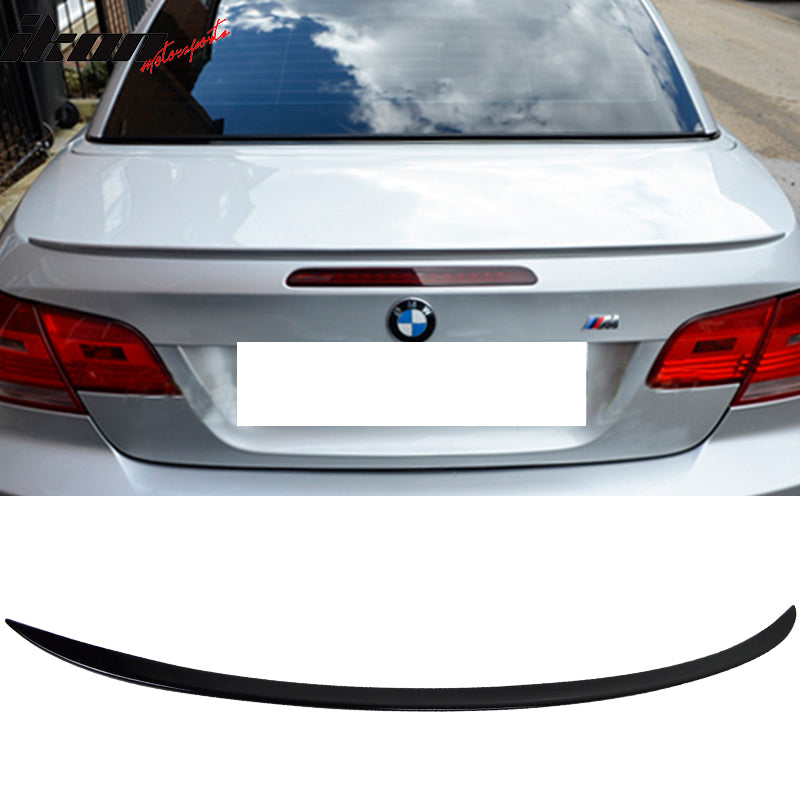 2007-2013 BMW E93 3 Series Convertible M3 Style Trunk Spoiler ABS