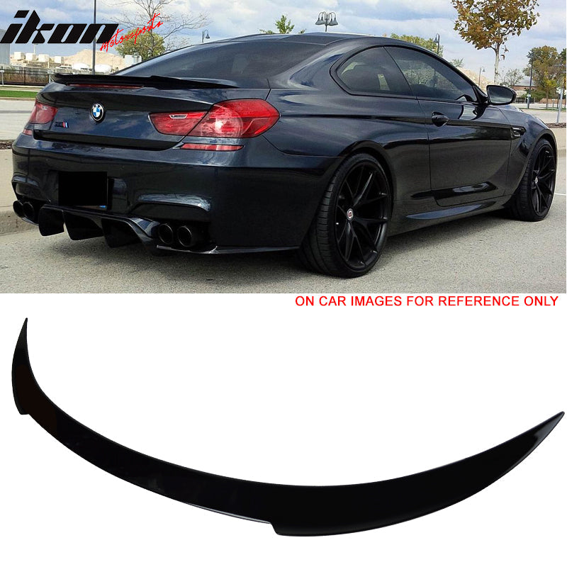 2012-2019 BMW F13 6 Series Coupe V Style Rear Trunk Spoiler Wing ABS